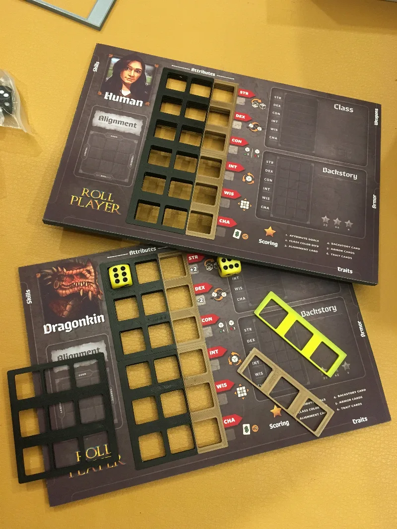 Roll Player Dice Insert Frames