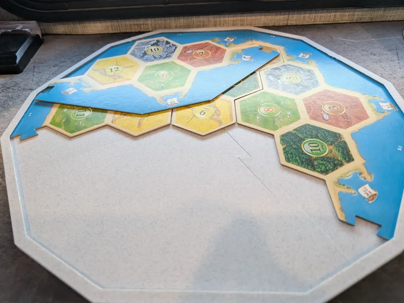 Catan Family Edition Board Tray