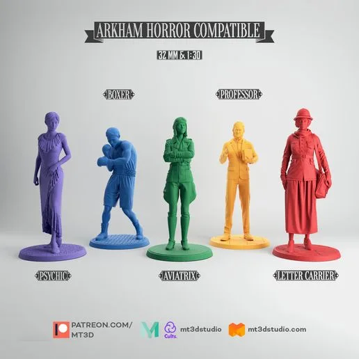 Investigator Pack 11 - Arkham Horror compatible