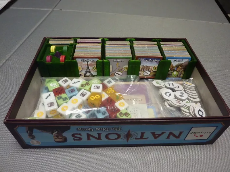 Nations: The Dice Game + Unrest expansion store solution