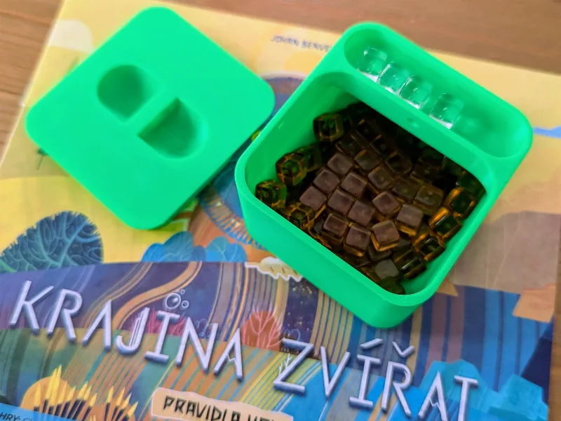 Enhanced Harmonies (Krajina Zvirat) Cube Tray with Lid