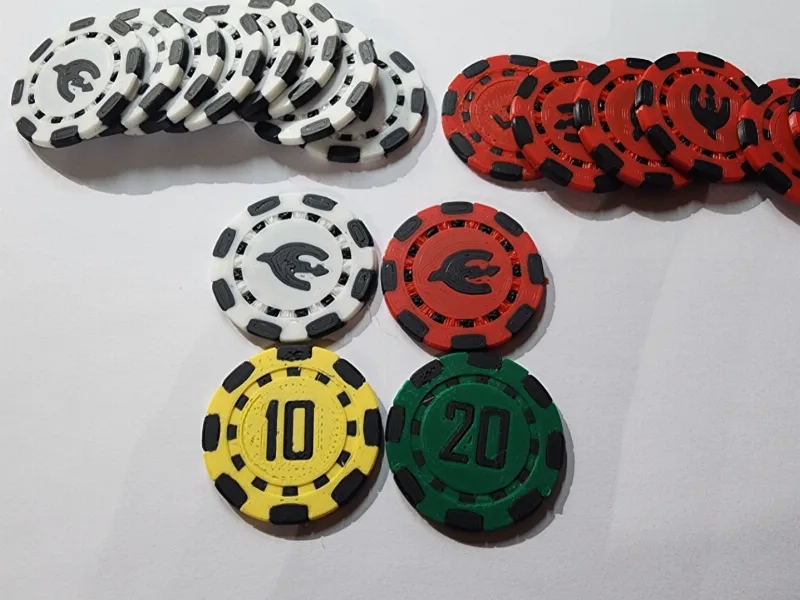 Power Grid Poker Chips