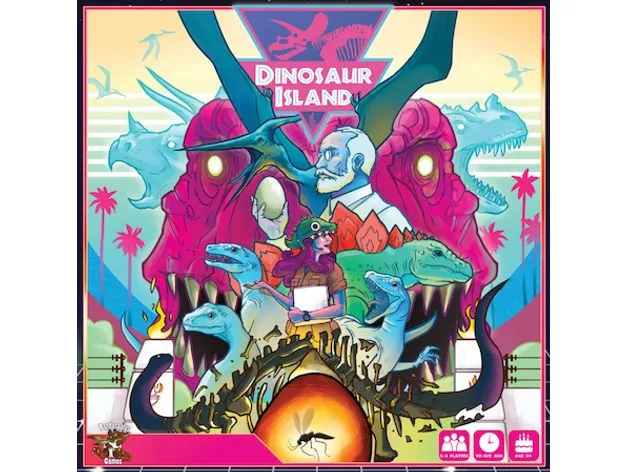 Dinosaur Island Extreme + Totally Liquid Insert - 1 box