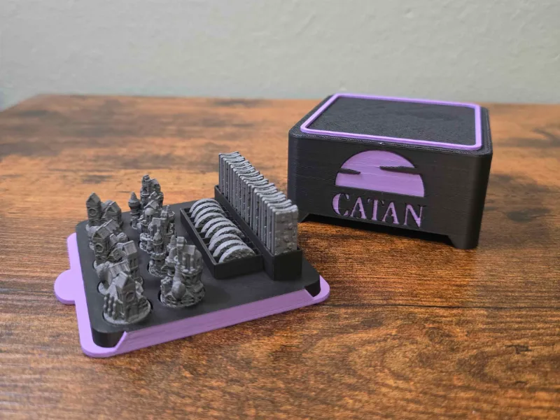 Catan Player Case for Base Game Pieces
