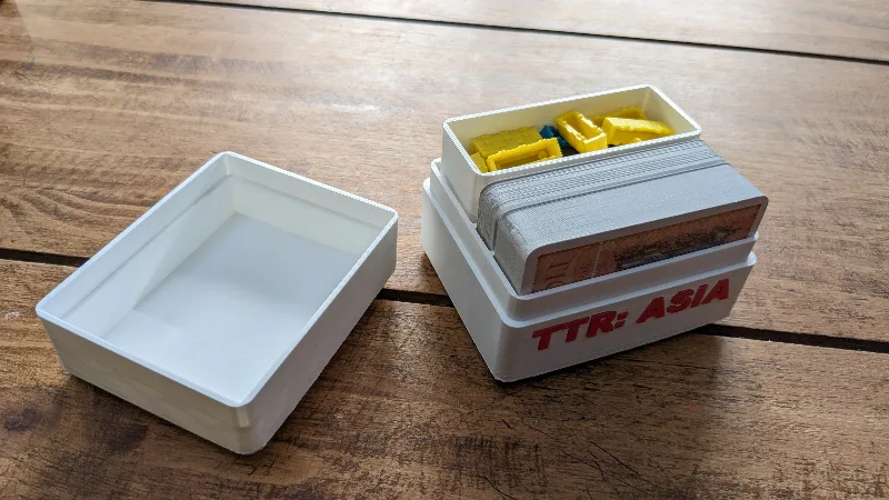 Ticket To Ride: Asia Board Game Box