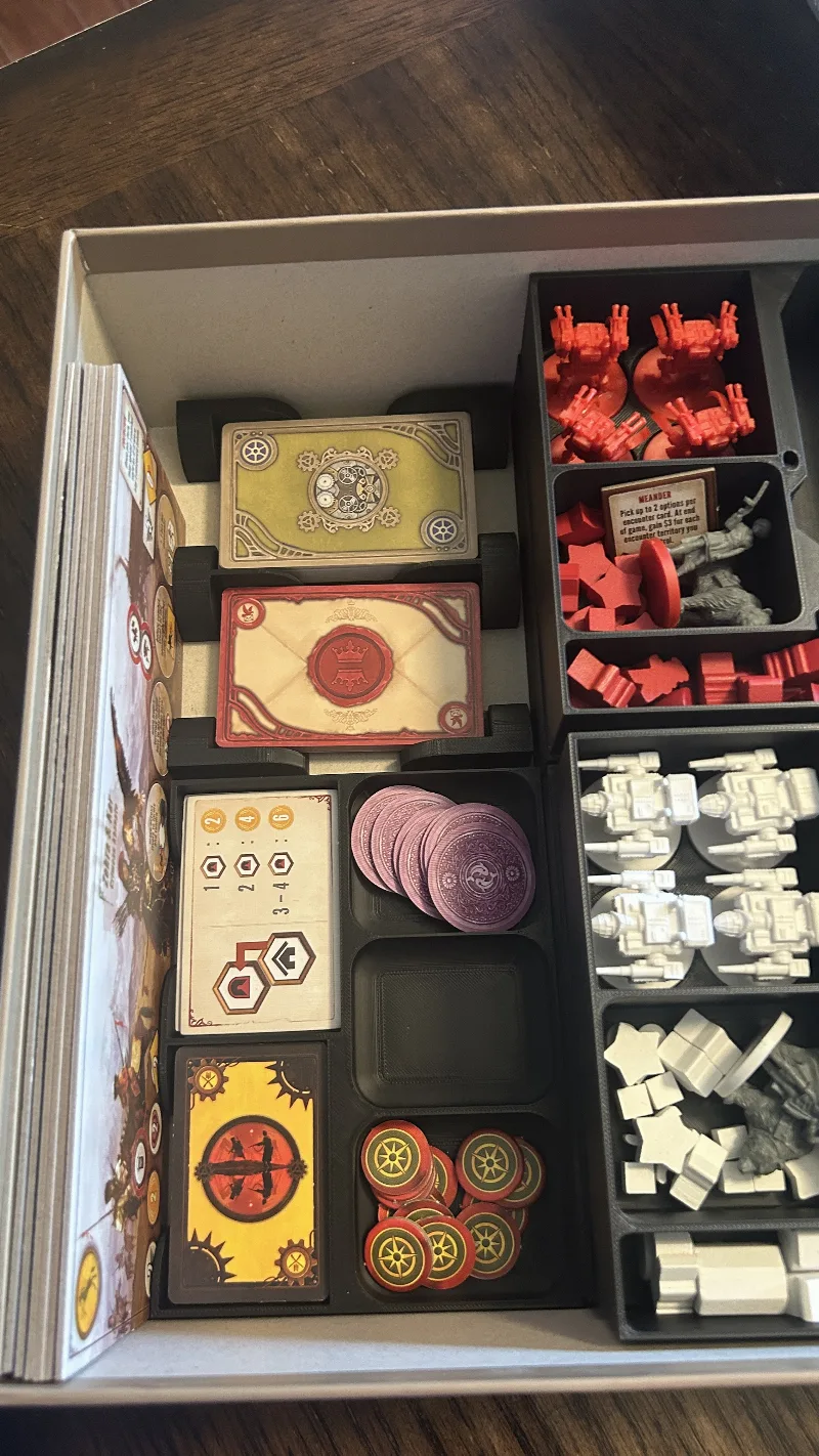 Scythe Board Game Trays Alternate Design