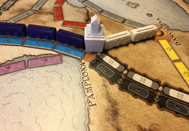 Ticket to Ride Play Pieces