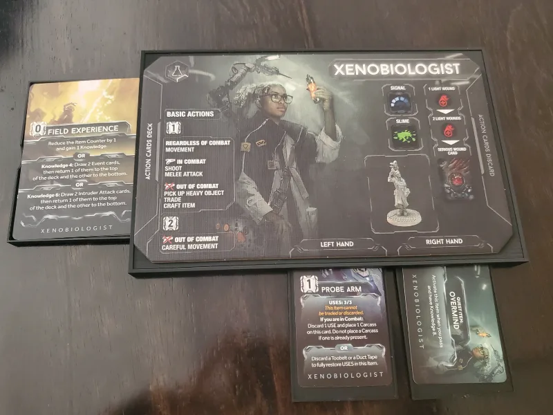 Nemesis Character Board - Total Holder