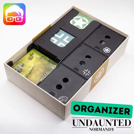 Undaunted Normandy organizer by @ammedia3d
