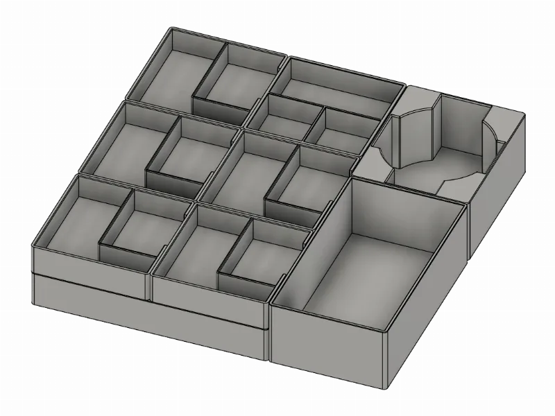 El Grande Board Game Insert