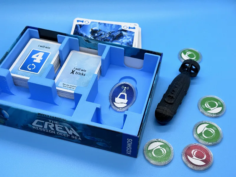 The Crew Mission Deep Sea Insert, sub, token cases