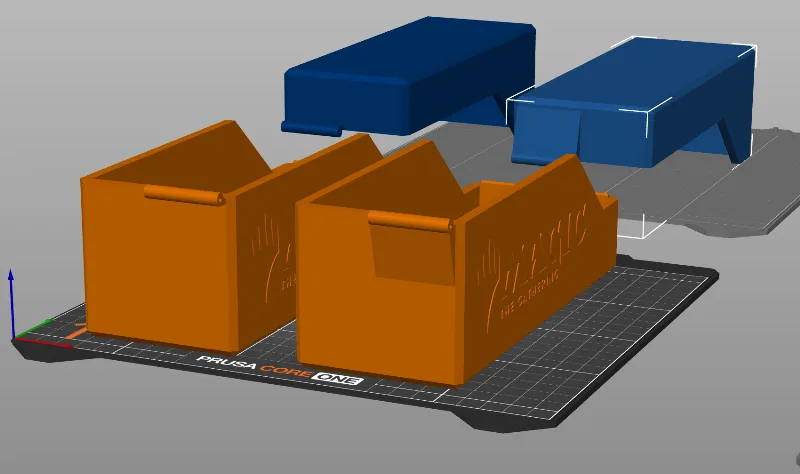 Deck box magic the gathering 200mm Remix (no support version)