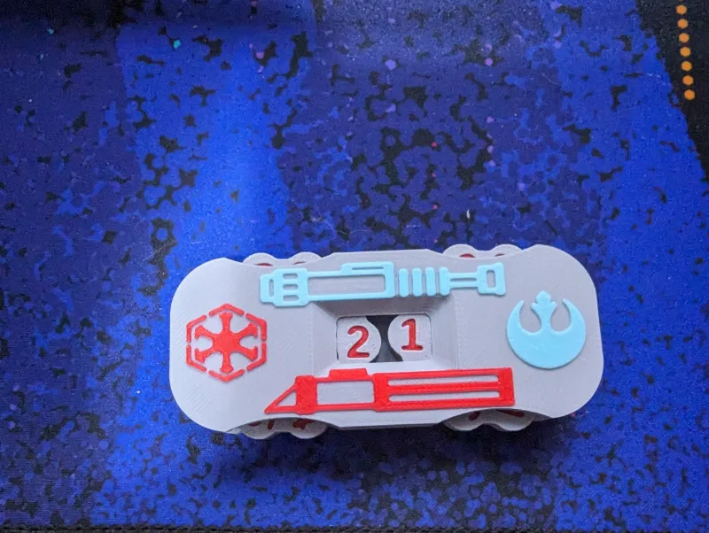 Star Wars Unlimited Lightsaber Life Counter