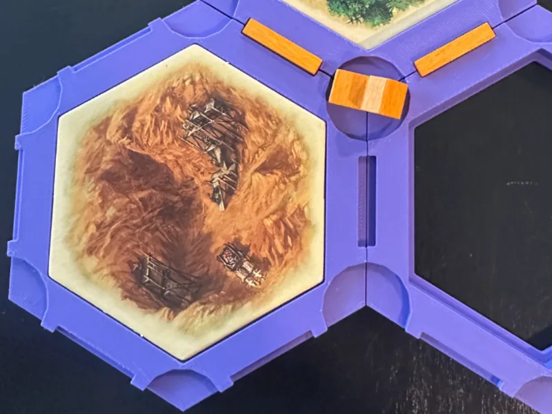 Magnetic Catan Full Tile Flush - Old