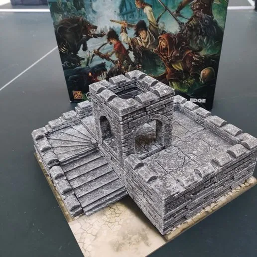 Zombicide Walls for Wulfsburg and White Dead