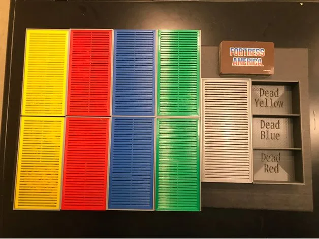Fortress America Board Game Trays
