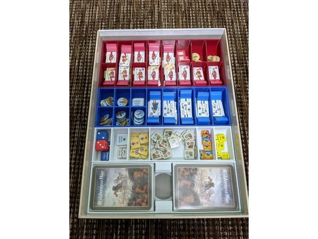 Wilderness War Organizer - GMT 3rd Printing 2015