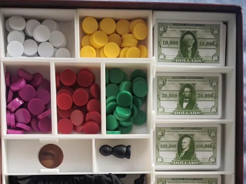 Chinatown Boardgame insert
