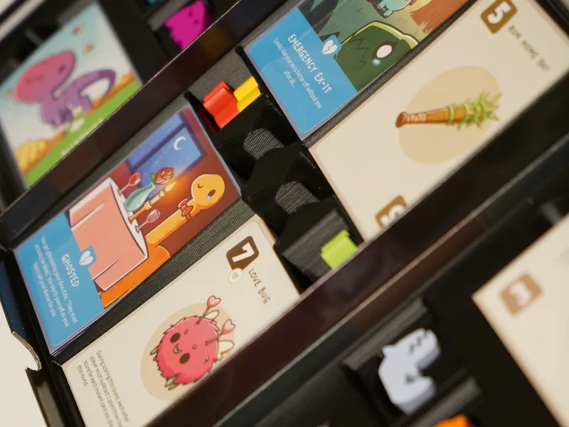 Box inserts for Happy Little Dinosaurs