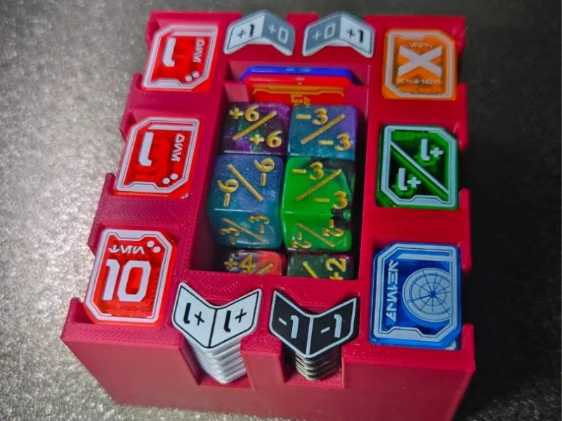 Star Wars Unlimited Pro Tokens Tray Expanded