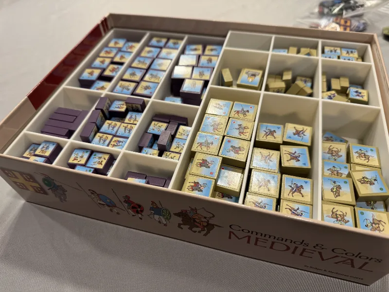 Commands & Colors: Medieval Organizer