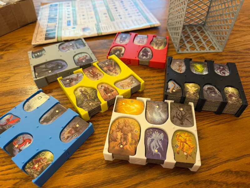 Gloomhaven Standee Trays/drawers with case