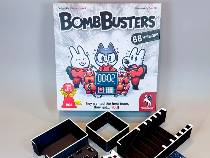 Insert for Bomb Busters | Board Game