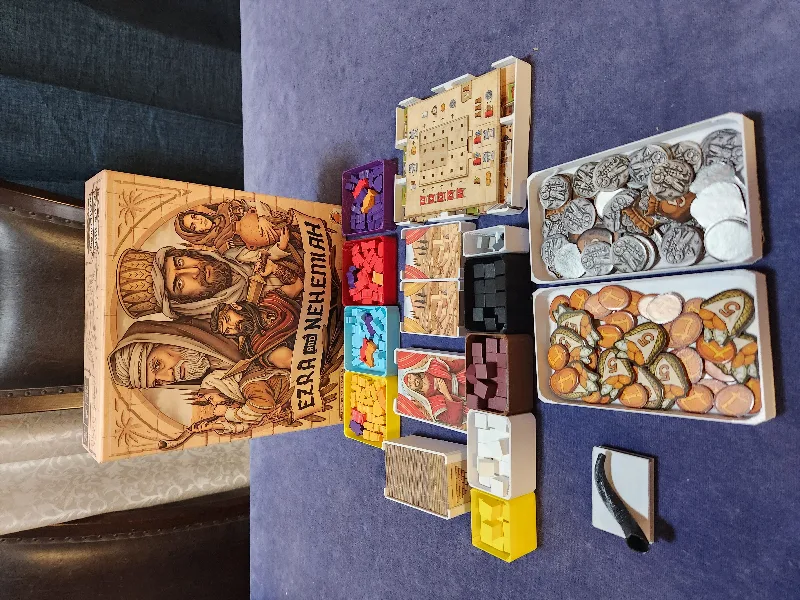 Ezra and Nehemiah Boardgame insert