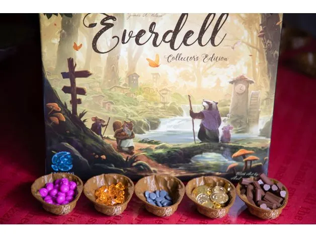 Everdell Walnut - Resource Container