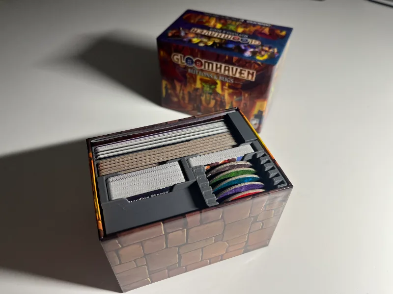 Original insert for Gloomhaven Buttons & Bugs