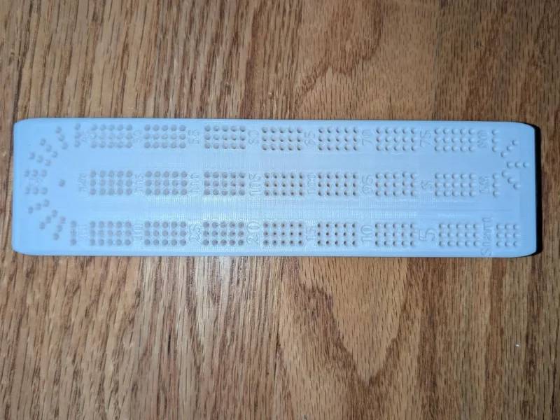travel cribbage board
