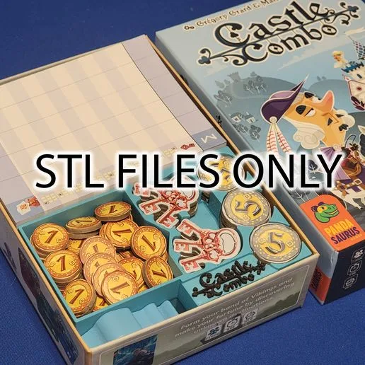 Castle Combo board game insert
