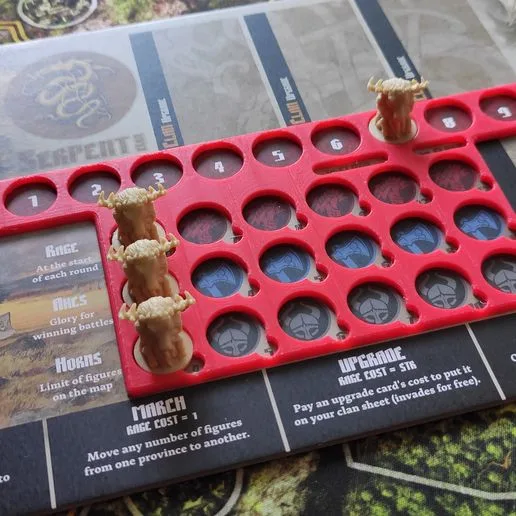 Blood Rage player board tracker