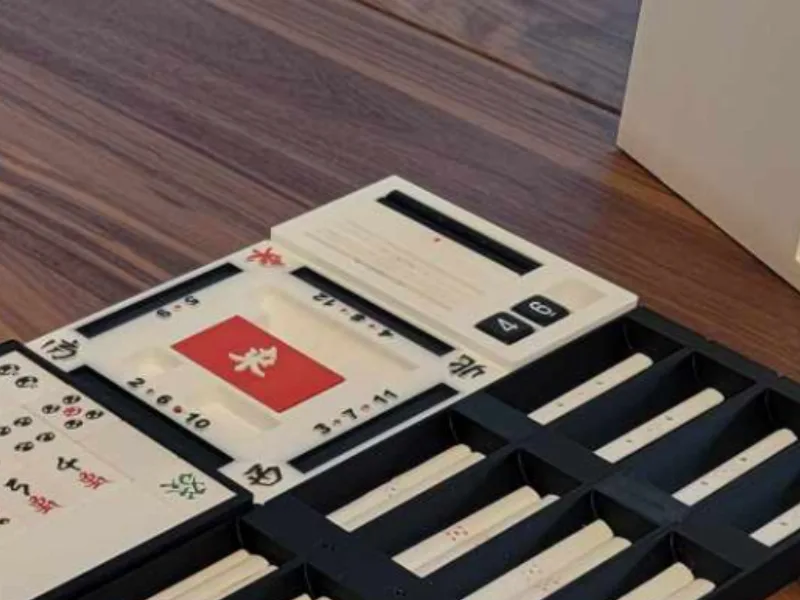 Riichi Mahjong Extra Tenbou & Dice Storage