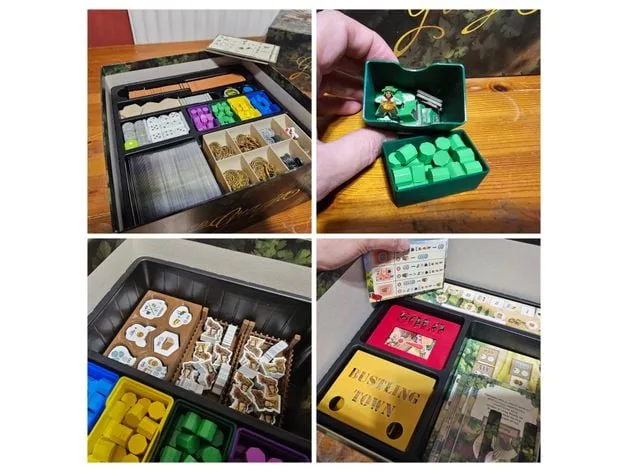 La Granja Deluxe Master Set by Board & Dice - Making the provided insert work!