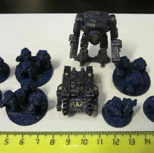 Forbidden Stars Spacemarines Ground Army - Remake