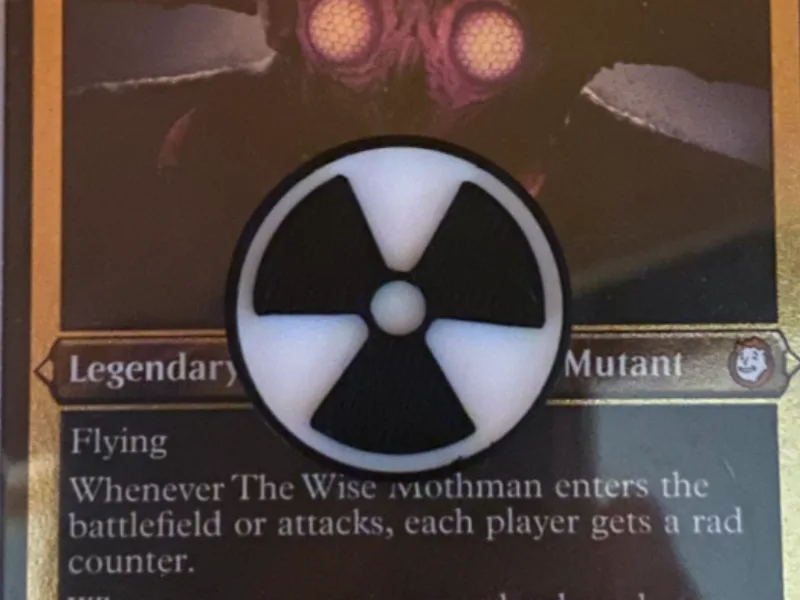 Magic the Gathering Rad Counter