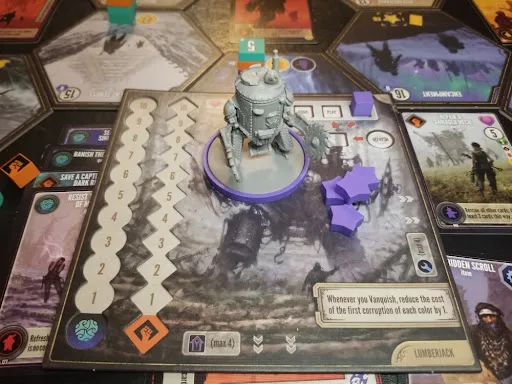 Expeditions Mech Base, Stars, and Player Token