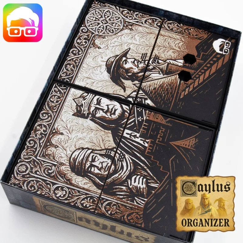 Caylus board game organizer by @ammedia3d