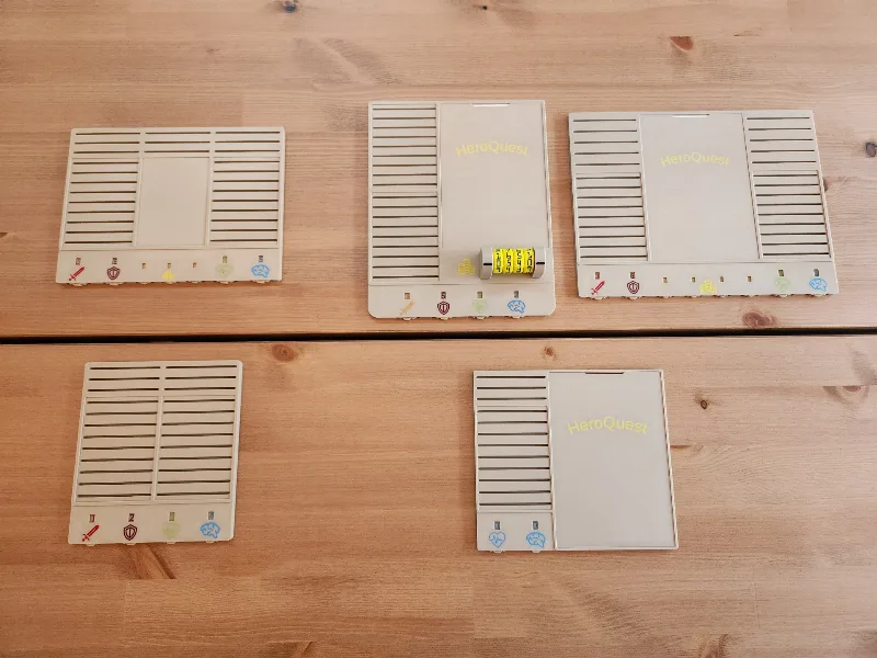 Configurable HeroQuest (2021) Dashboard
