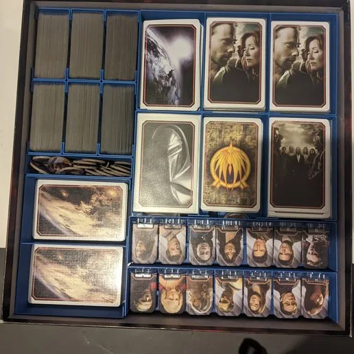 Insert for Battlestar Galactica: The Board Game + Expansions