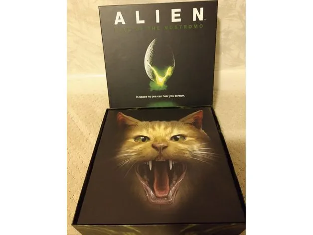 Alien: Fate of the Nostromo board game insert and organizer
