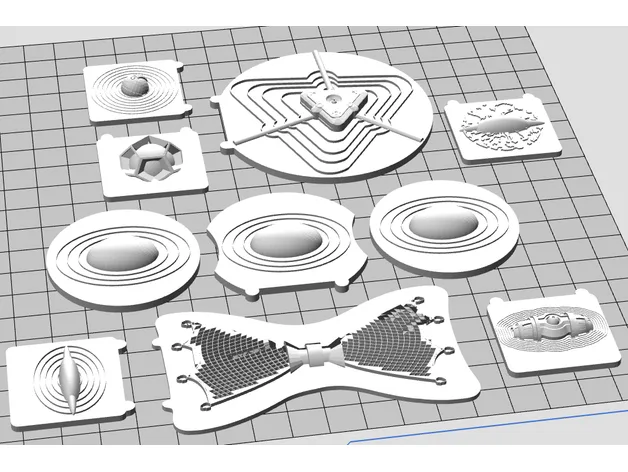 X-Wing 3D Bomb Tokens