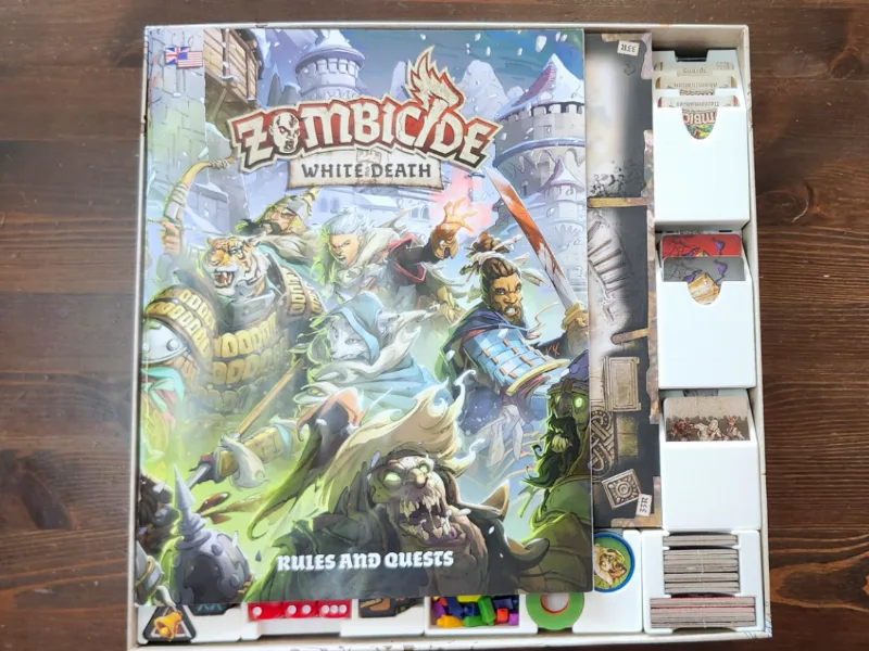 Zombicide White Death box organizer