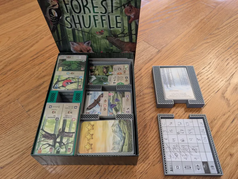 Forest Shuffle with 3 expansions - Sleeved