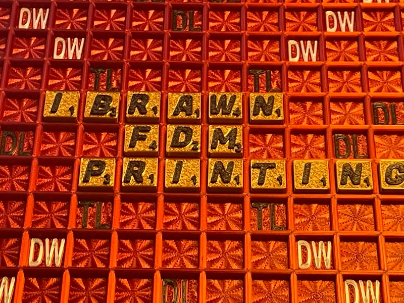 Scrabble (entire game)