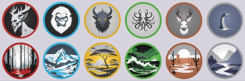 Cryptid Game (based on Skull)