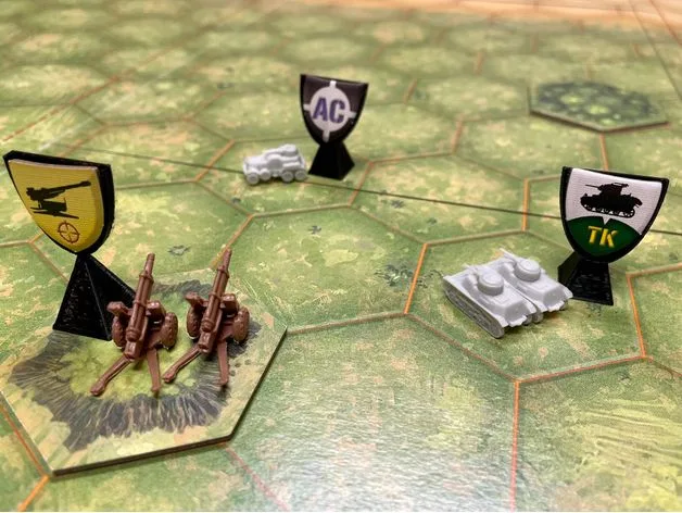 Memoir 44 Boardgame Badge Holder
