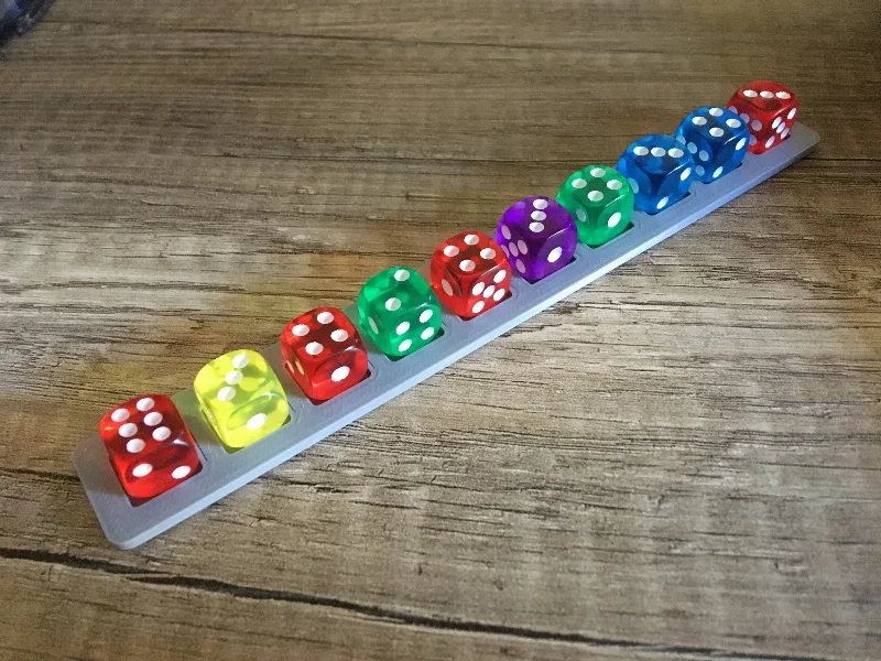 Sagrada Dice Holder / Round Indicator Counter 1-10
