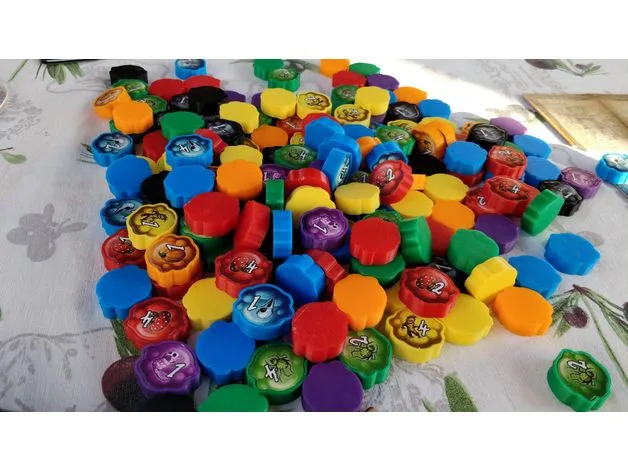 Tokens for "Die Quacksalber von Quedlinburg"
